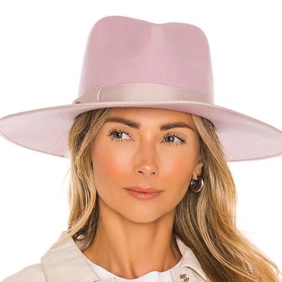 FREE PEOPLE LACK OF COLOR  RANCHER WOOL FEDORA HAT SIZE Large main image 9